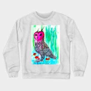 Heart Face Wraith Crewneck Sweatshirt